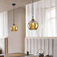Pendant Light Glass Sphere in Nordic Style | Vilmora