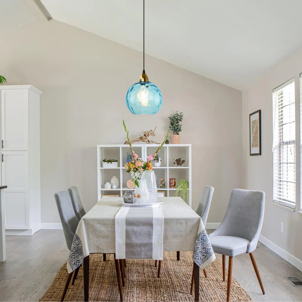 Pendant Light Glass Sphere in Nordic Style | Vilmora