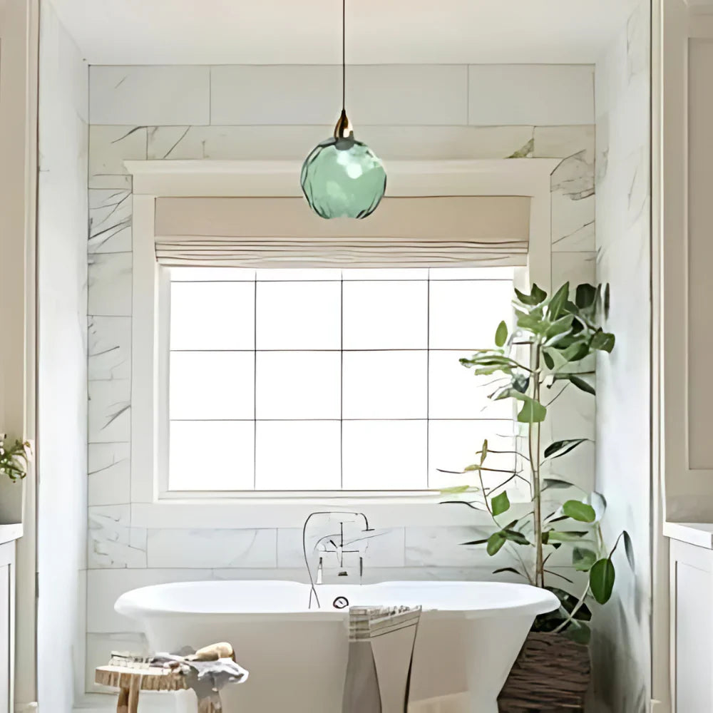 Pendant Light Glass Sphere in Nordic Style | Vilmora