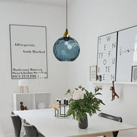 Pendant Light Glass Sphere in Nordic Style | Vilmora