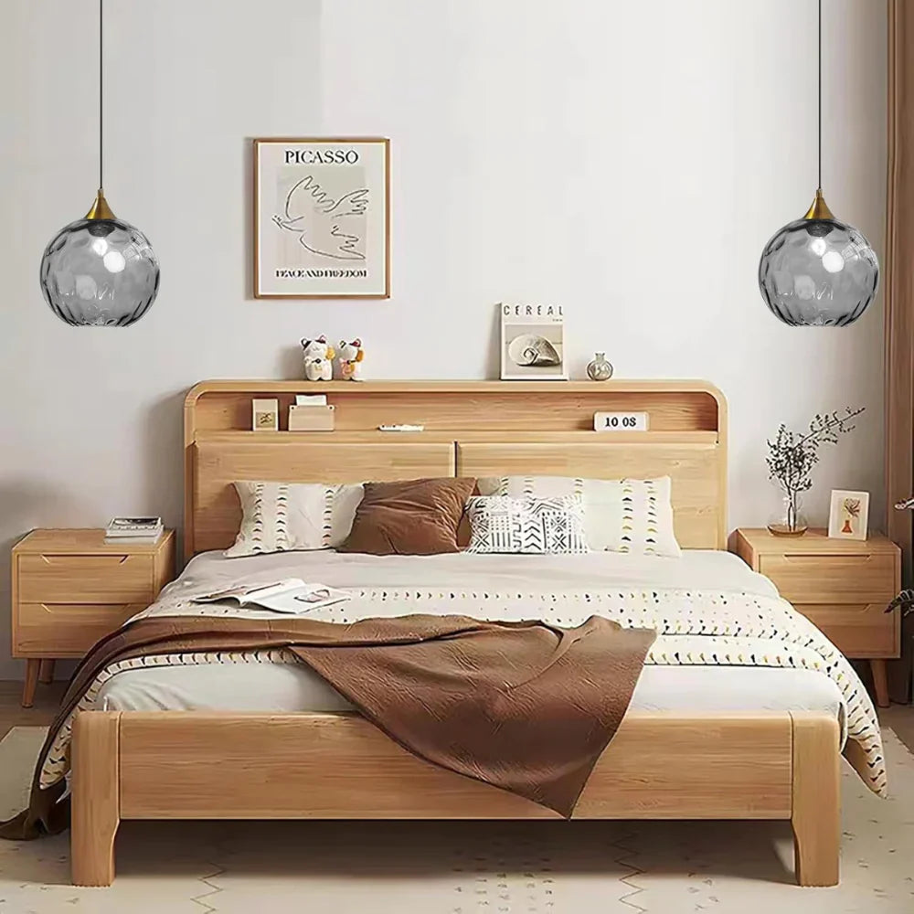 Pendant Light Glass Sphere in Nordic Style | Vilmora