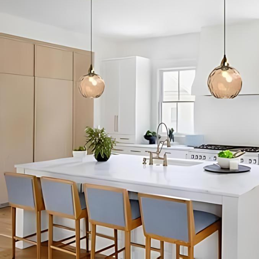 Pendant Light Glass Sphere in Nordic Style | Vilmora