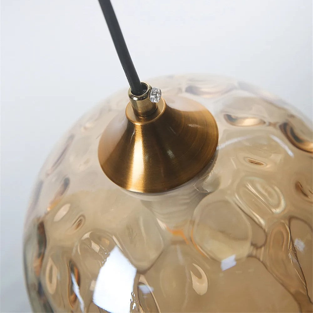 Pendant Light Glass Sphere in Nordic Style | Vilmora