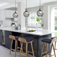 Pendant Light Glass Sphere in Nordic Style | Vilmora