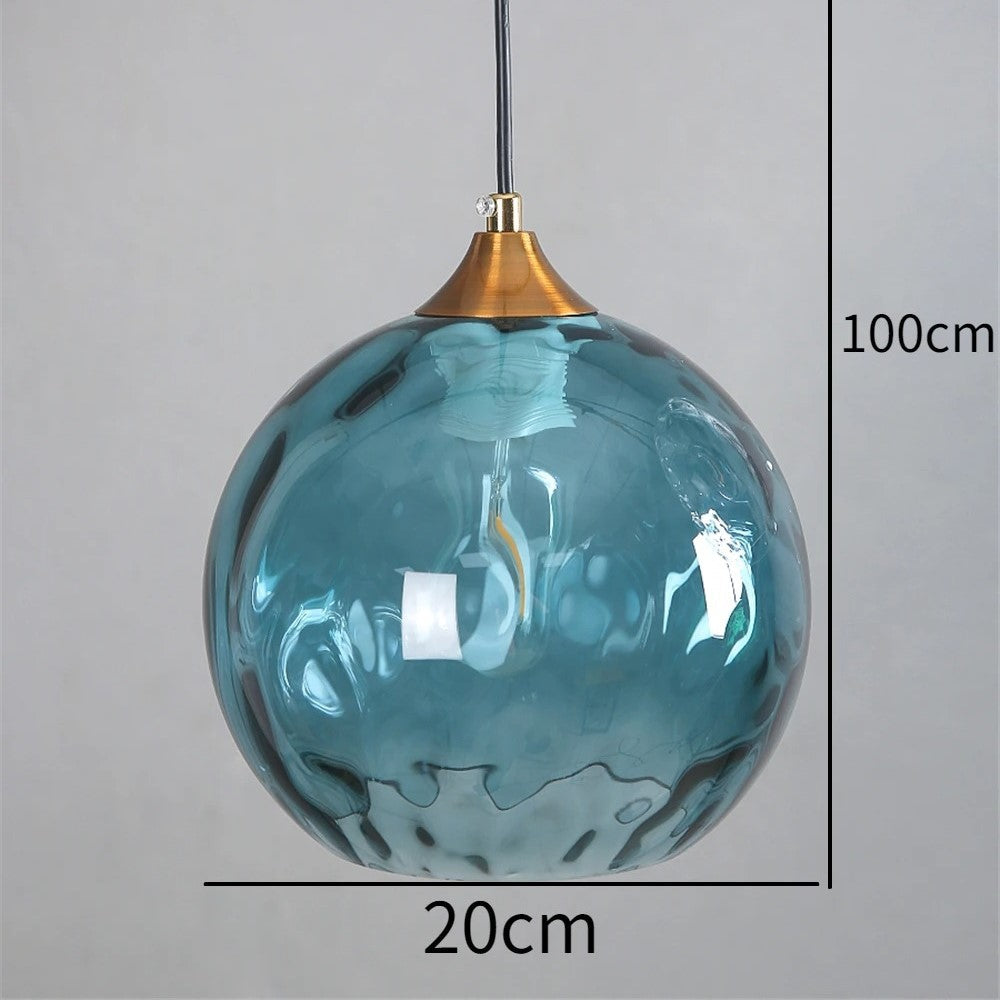 Pendant Light Glass Sphere in Nordic Style | Vilmora