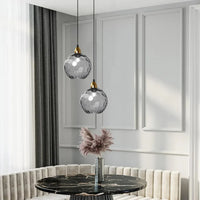 Pendant Light Glass Sphere in Nordic Style | Vilmora