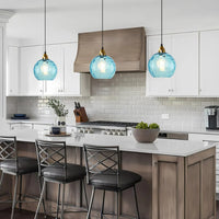 Pendant Light Glass Sphere in Nordic Style | Vilmora