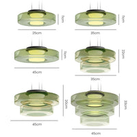 Pendant Light Glass in Bauhaus Style | Monura