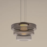 Pendant Light Glass in Bauhaus Style | Monura