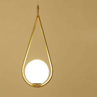 Pendant Light Gold Finish in Nordic Style | Verdura