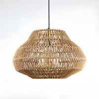 Pendant Light Handwoven Rattan Boho Style | Modaro