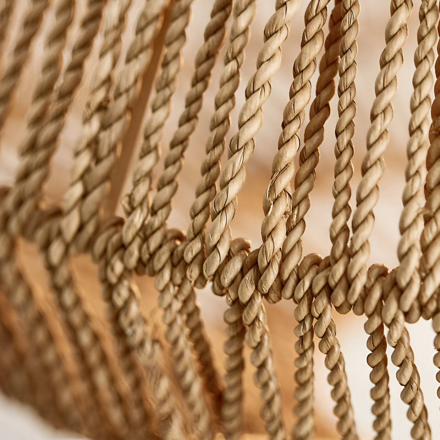 Pendant Light Handwoven Rattan Boho Style | Modaro