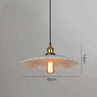 Pendant Light Iron Frame in Nordic Style | Ruvian