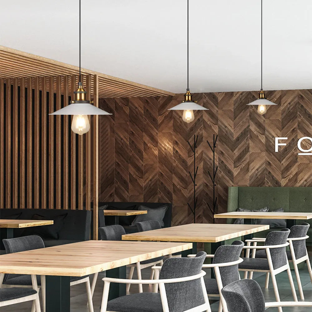 Pendant Light Iron Frame in Nordic Style | Ruvian