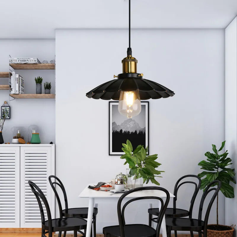 Pendant Light Iron Frame in Nordic Style | Ruvian
