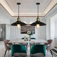 Pendant Light Iron Frame in Nordic Style | Ruvian