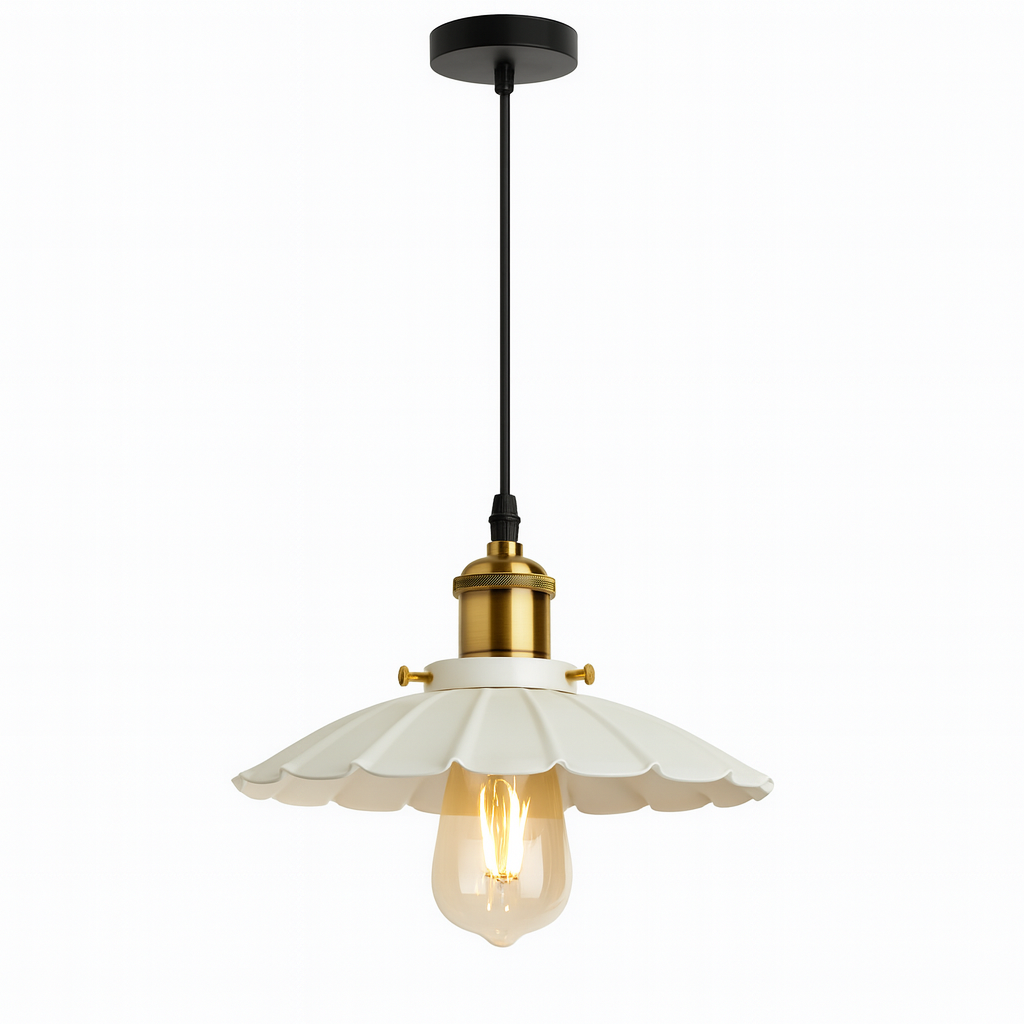 Pendant Light Iron Frame in Nordic Style | Ruvian
