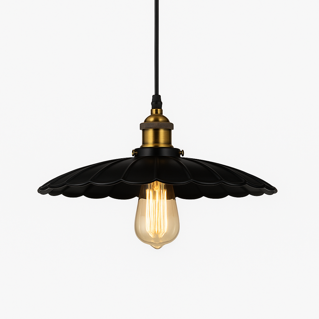 Pendant Light Iron Frame in Nordic Style | Ruvian