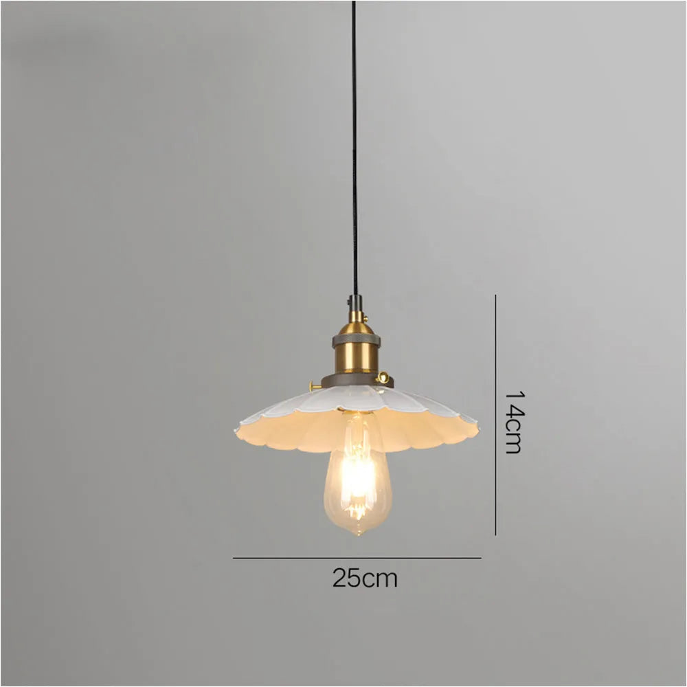Pendant Light Iron Frame in Nordic Style | Ruvian
