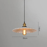 Pendant Light Iron Frame in Nordic Style | Ruvian