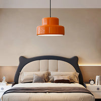 Pendant Light Iron Orange in Bauhaus Retro Style | Lavien