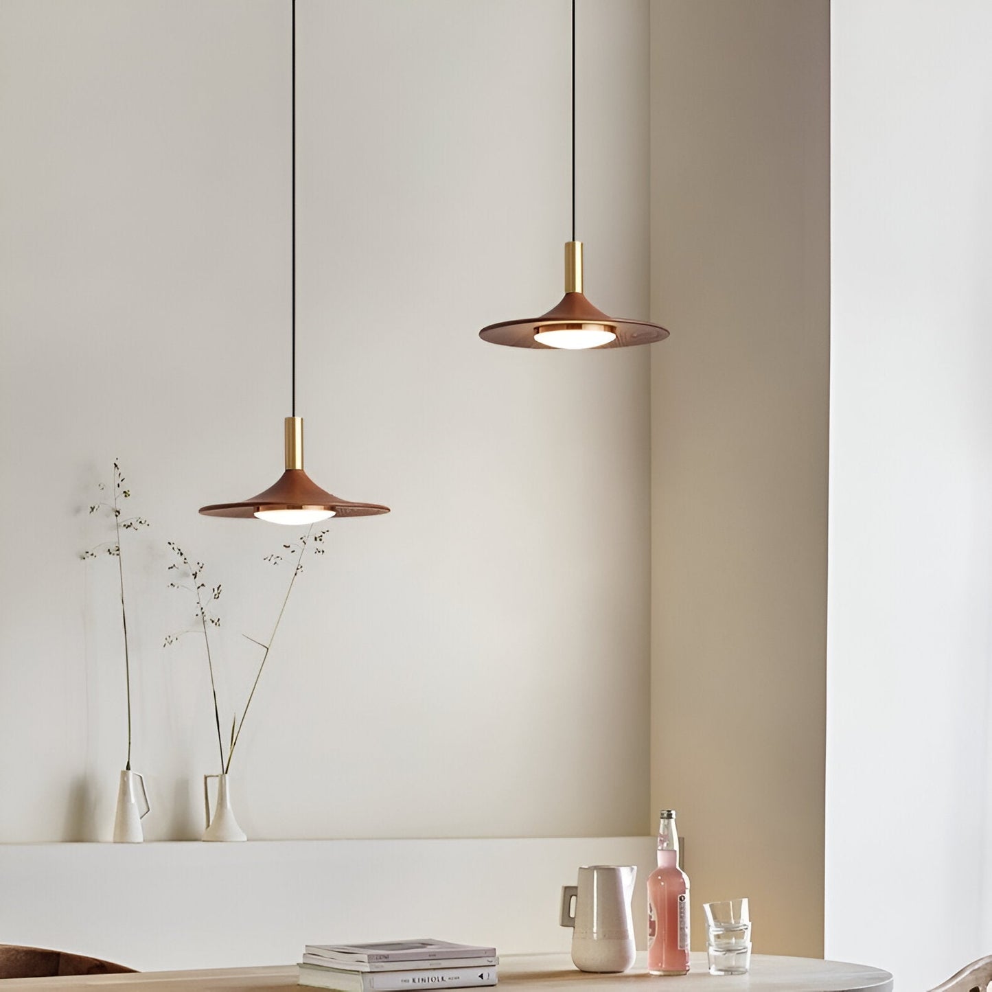 Pendant Light Iron Shade in Nordic Minimalist Style | Tavrin