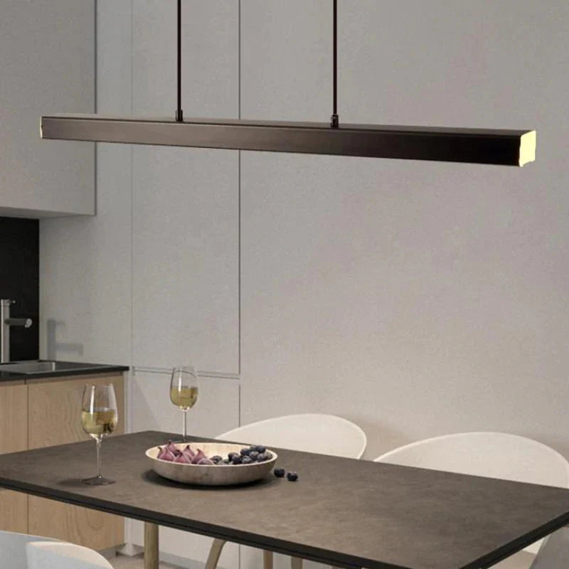 Pendant Light LED Linear Metal for Modern Dining Spaces | Lanovo