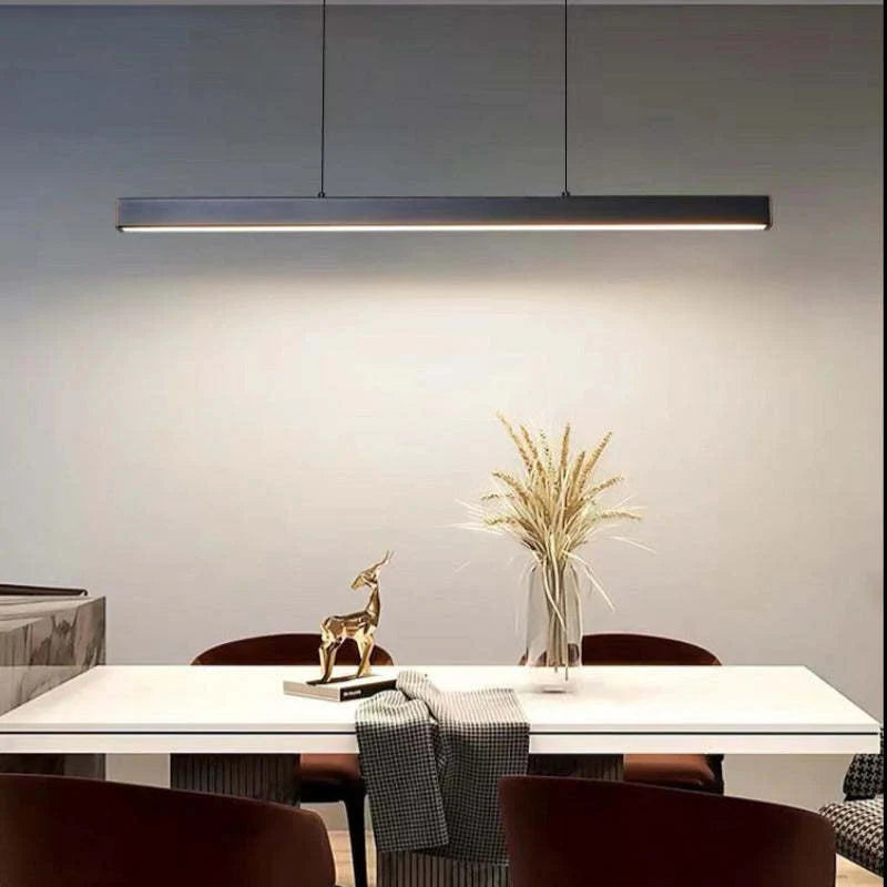 Pendant Light LED Linear Metal for Modern Dining Spaces | Lanovo