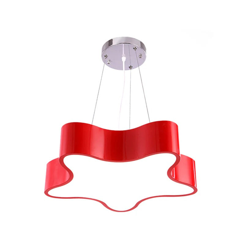 Pendant Light LED Star Shape Kids Room | Lumirox