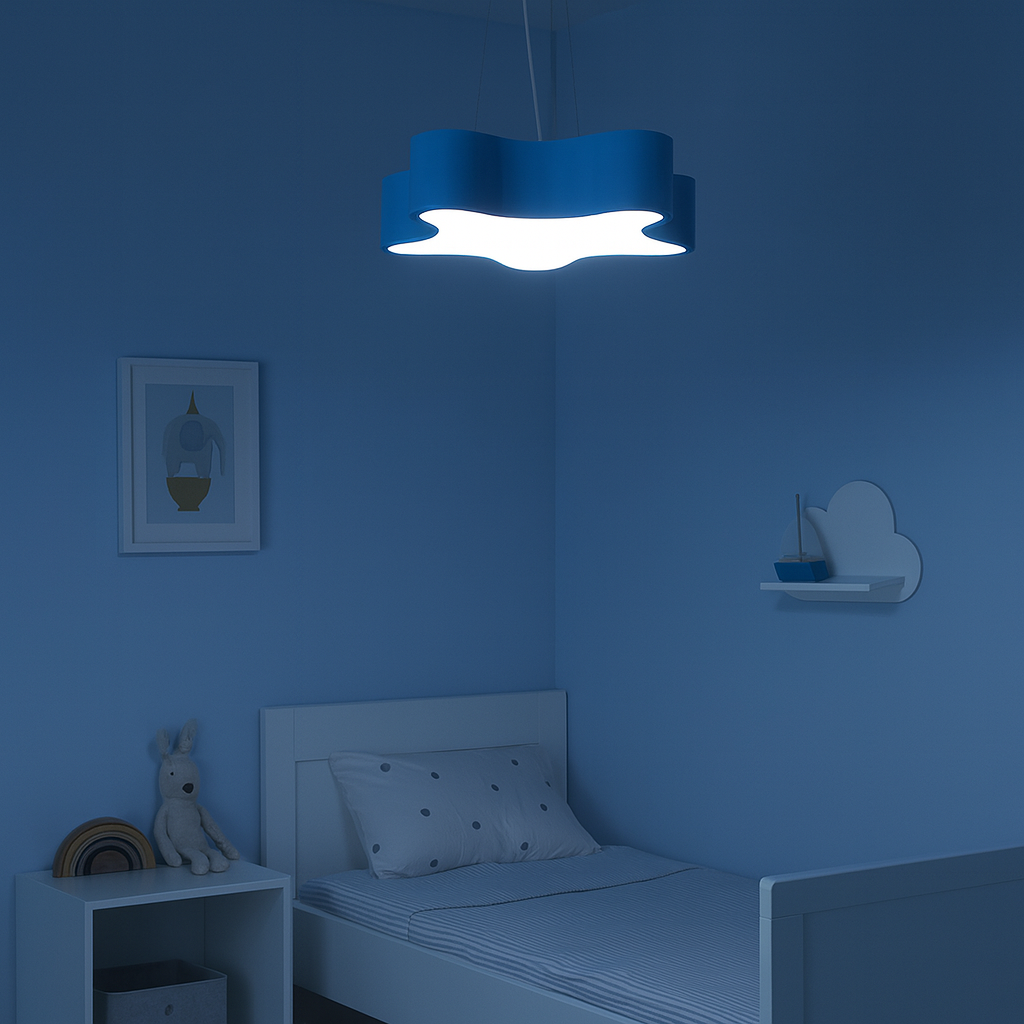 Pendant Light LED Star Shape Kids Room | Lumirox