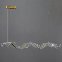 Pendant Light LED Wavy Form in Nordic Style | Sorelli