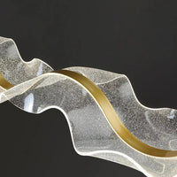 Pendant Light LED Wavy Form in Nordic Style | Sorelli
