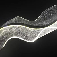 Pendant Light LED Wavy Form in Nordic Style | Sorelli