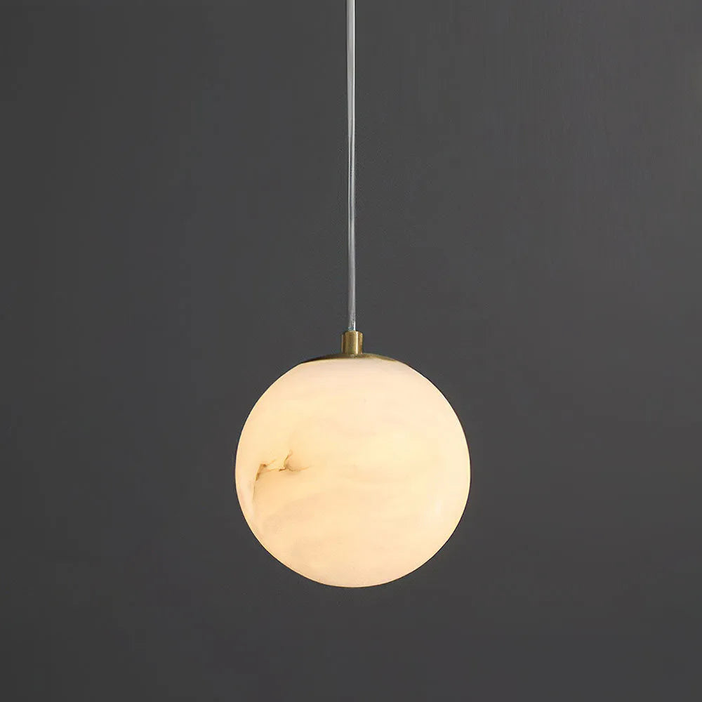 Pendant Light Marble Shade in Scandinavian Style | Yavren
