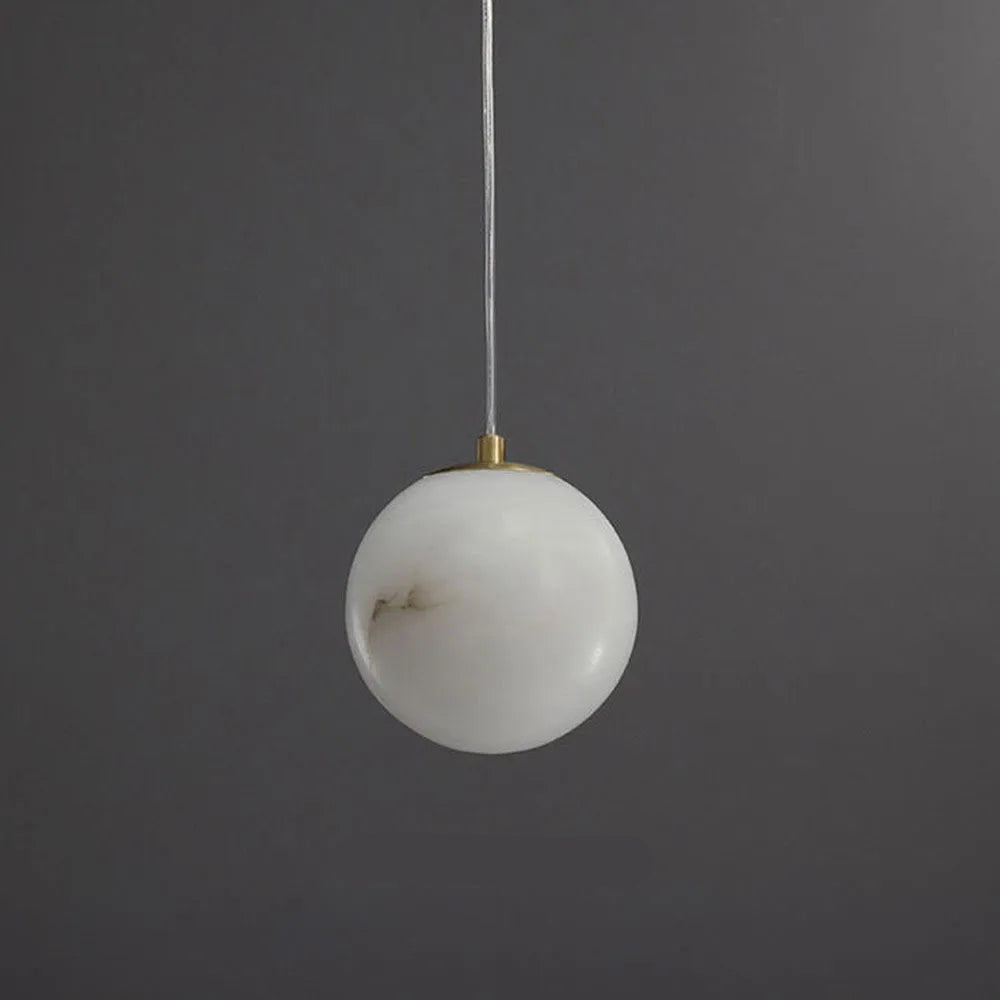 Pendant Light Marble Shade in Scandinavian Style | Yavren