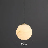 Pendant Light Marble Shade in Scandinavian Style | Yavren