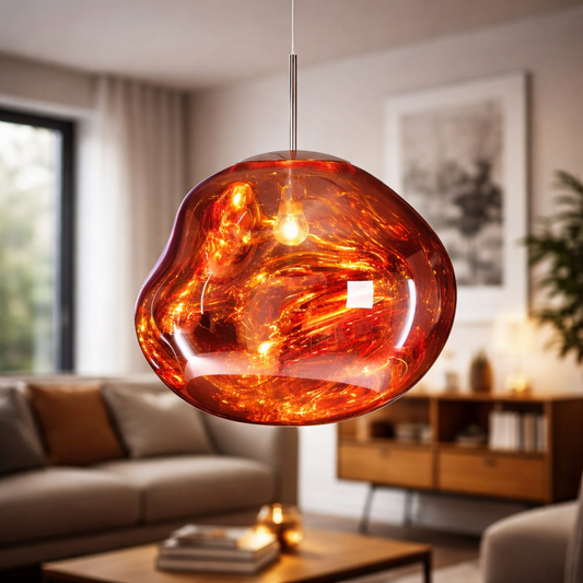 Pendant Light Melt Acrylic Lava Look Modern Interior | Lavaro