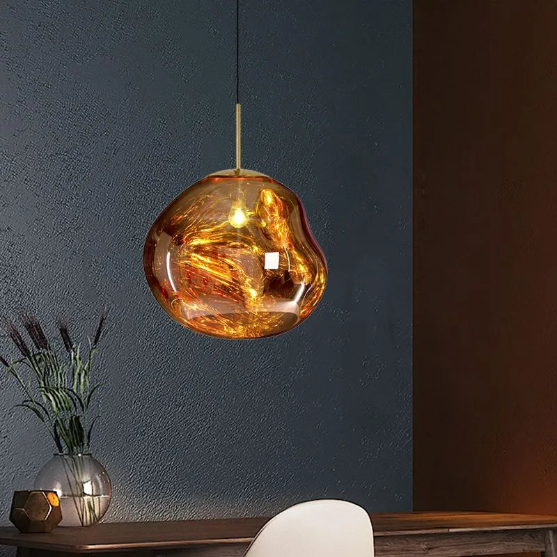 Pendant Light Melt Acrylic Lava Look Modern Interior | Lavaro