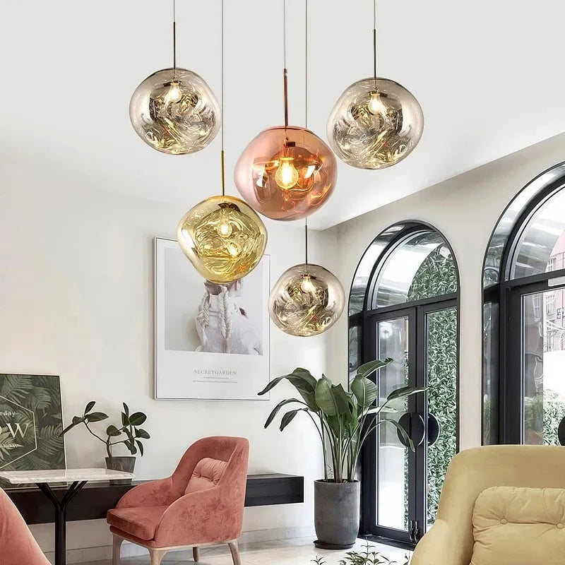 Pendant Light Melt Acrylic Lava Look Modern Interior | Lavaro