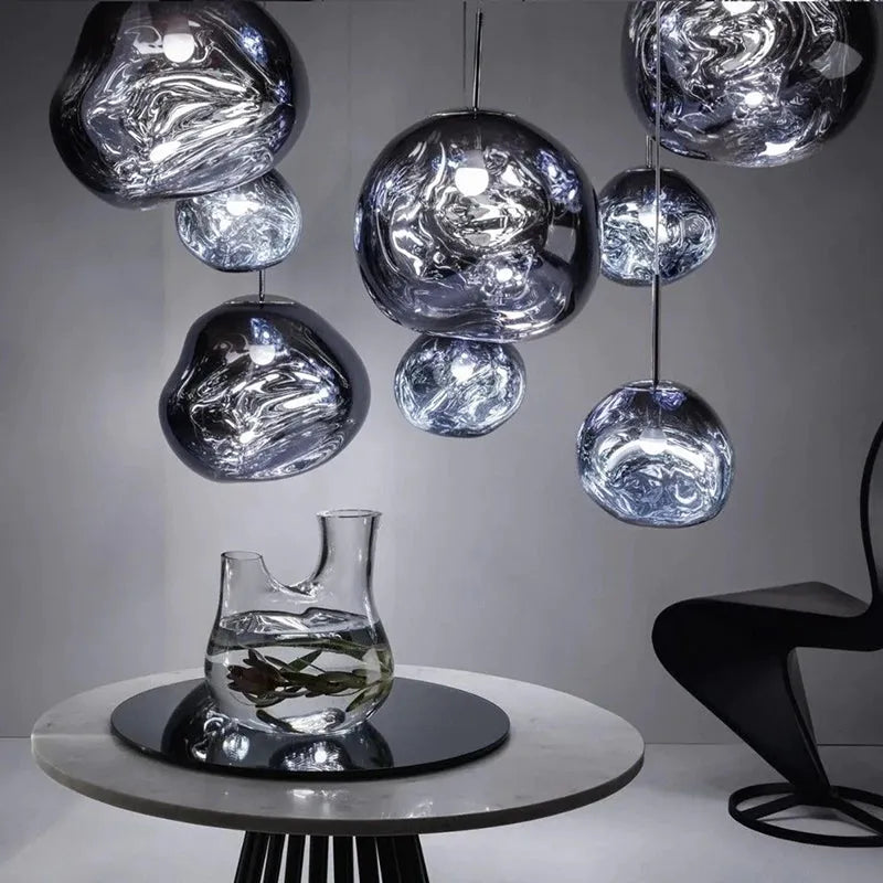 Pendant Light Melt Acrylic Lava Look Modern Interior | Lavaro
