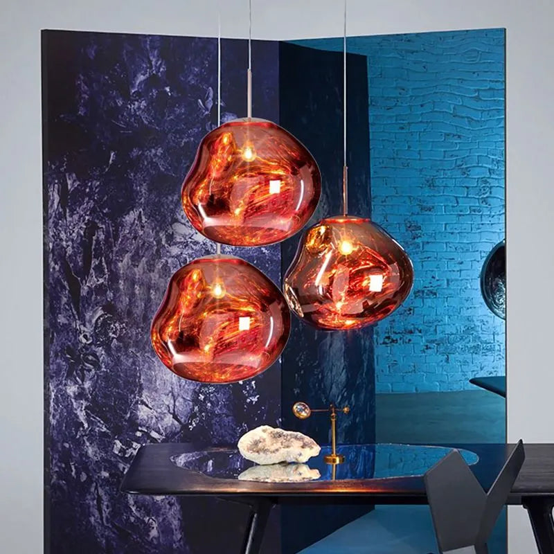 Pendant Light Melt Acrylic Lava Look Modern Interior | Lavaro