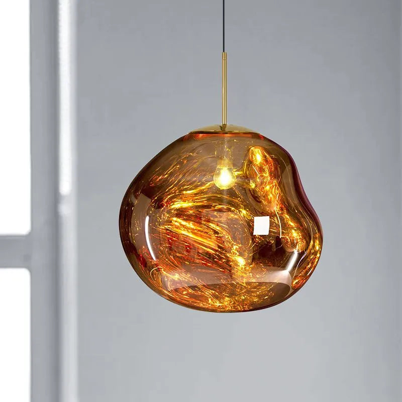 Pendant Light Melt Acrylic Lava Look Modern Interior | Lavaro