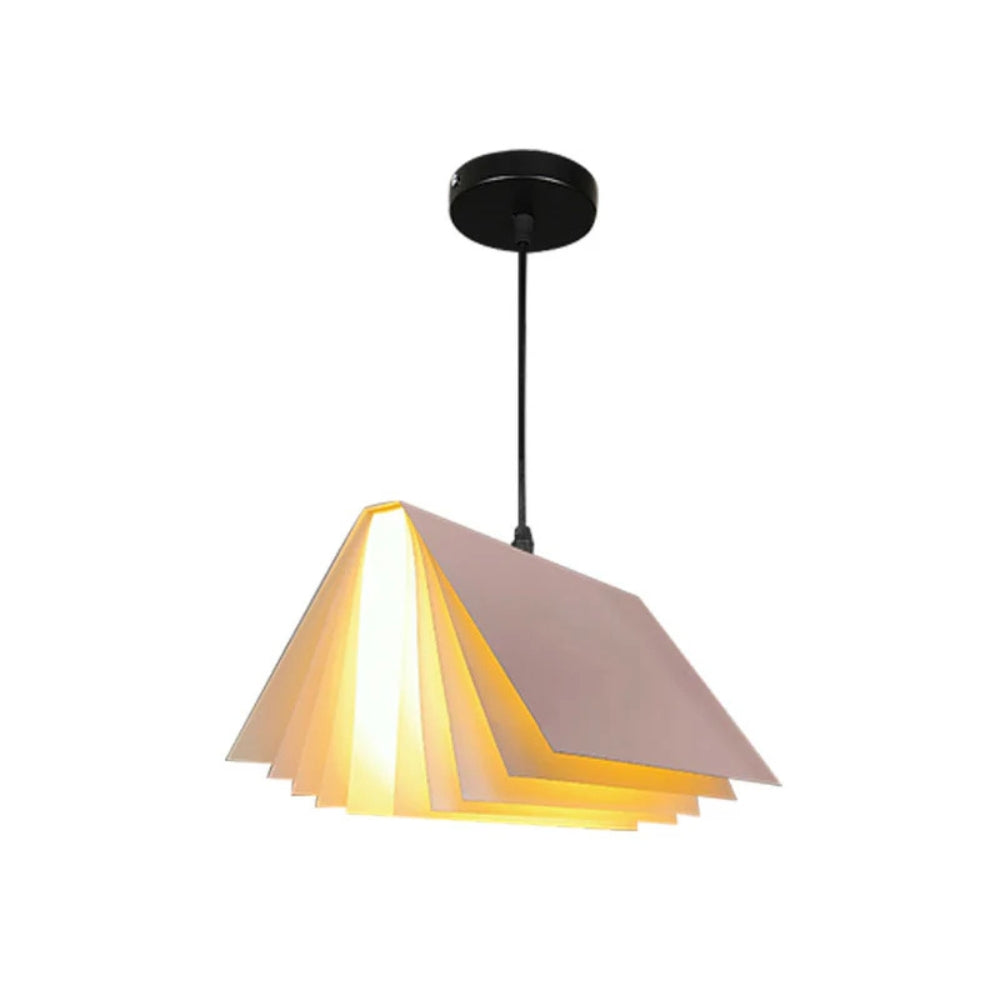 Pendant Light Metal Book Shade for Kids Interior | Libravo