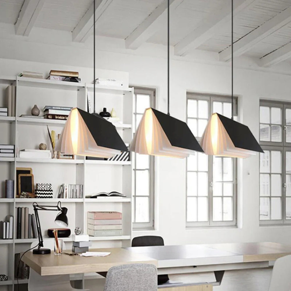 Pendant Light Metal Book Shade for Kids Interior | Libravo