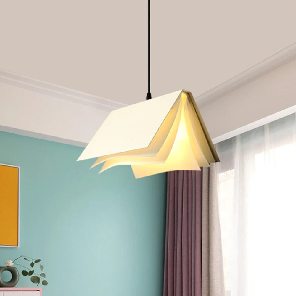 Pendant Light Metal Book Shade for Kids Interior | Libravo