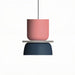 Pendant Light Metal Bowl with Nordic Colour Accents | Rovlen