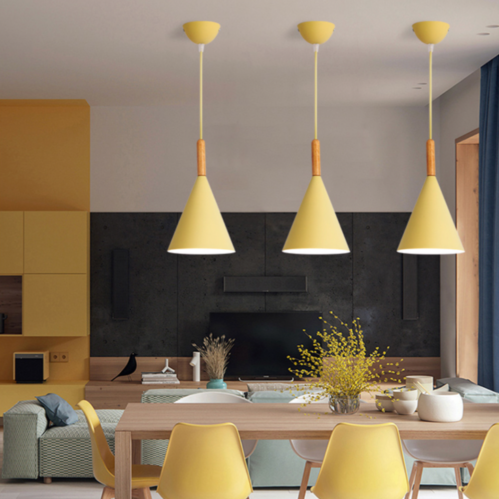 Pendant Light Metal Cone Nordic Design | Ardin