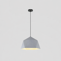 Pendant Light Metal Diamond Shape Modern Interior | Polydra
