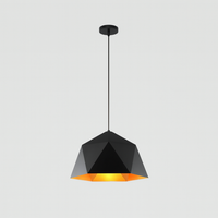 Pendant Light Metal Diamond Shape Modern Interior | Polydra