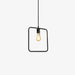 Pendant Light Metal Frame Industrial Style | Geomara